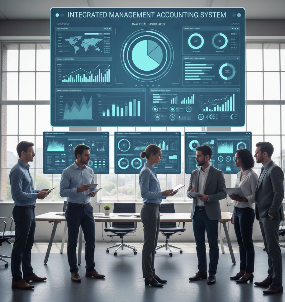 Implementación de sistemas de contabilidad de gestión integrados con dashboards analíticos